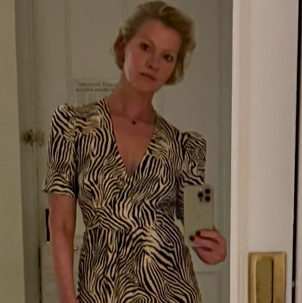 The Myrna Dress (Zebra)