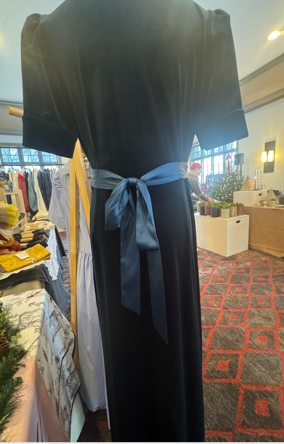 The Liz Velvet Dress