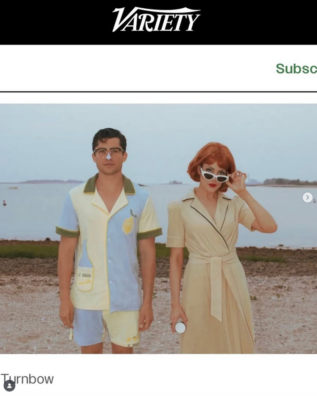 Gretchen M. in Variety Magazine