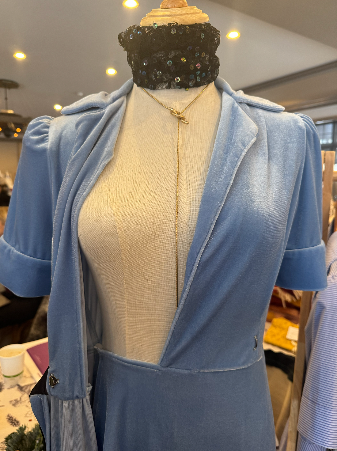 The Elsa Velvet Dress