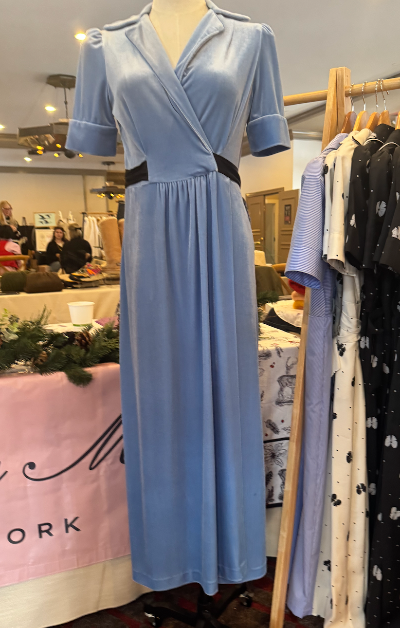 The Elsa Velvet Dress