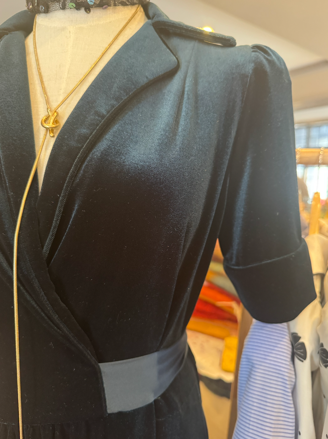 The Liz Velvet Dress