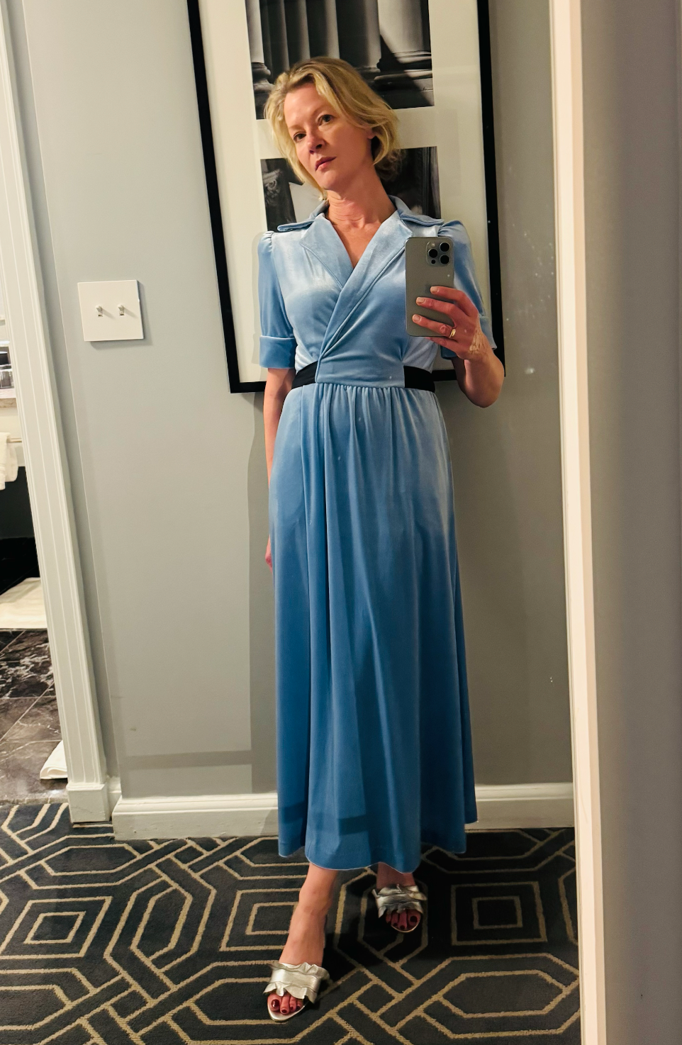 The Elsa Velvet Dress