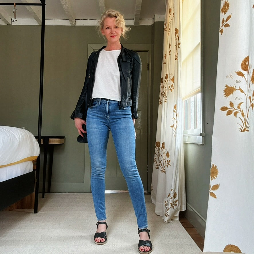 Swiss Dot Cleo Set (White)